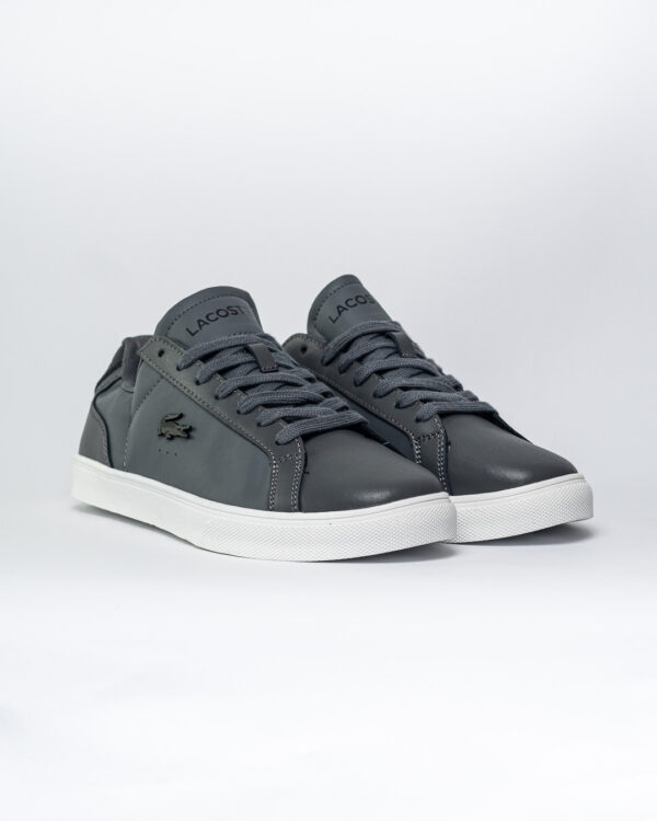 Lacoste Gris Talón Negro - Image 2